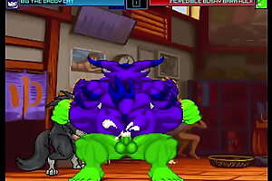 Big someone's skin Make fun of Vs Bara Hulk p1 (By Clubdogmapa)