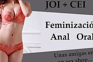 JOI con Feminización   CEI ANAL ORAL    ¡_De todo!