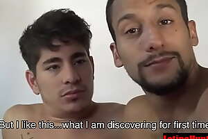 LatinoHunter porno - Rugged Latin Thug first time gay anal