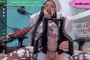 Sado Mazo transsexual play elbow webcamTS porno 