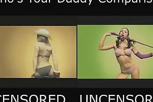 Who is your Daddy Unconnected with Benni Benasi comparison (Censored vs Uncensored)