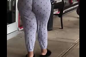 Vpl upon pajamas that ass fat too!