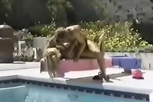 Sexy Blond Wife Cheating With Pool boy