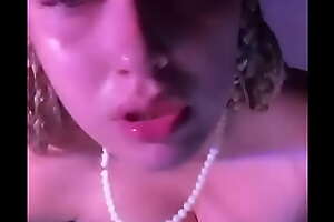 Extreme hot Russian girl seducing live at home accouterment 1